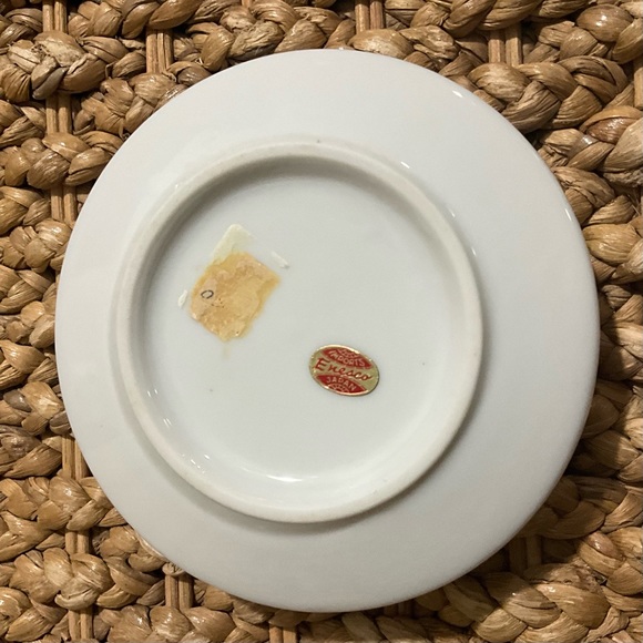 Vintage Enesco Irish Setter Hunting Dog Collectible Ceramic Ashtray Coin Tray - Picture 4 of 5